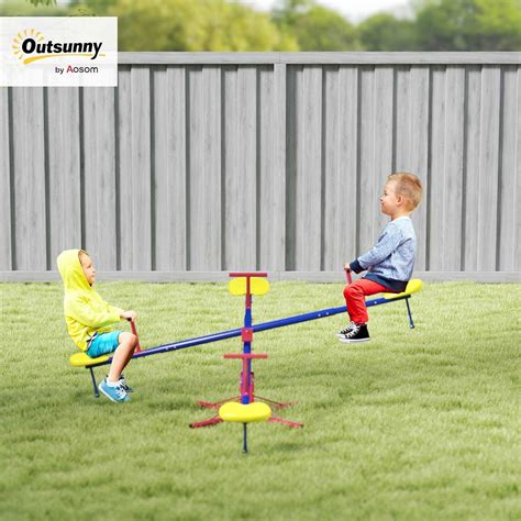 Outsunny Kids Seesaw Swivel Teeter Totter with 360° India | Ubuy