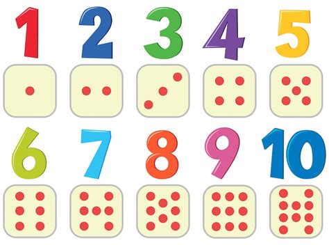 1 to 10 numbers Images - Free Download on Freepik