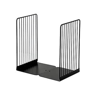 JIARI Book Organizer Bookends Book Ends, Bookends Supports Non Skid ...