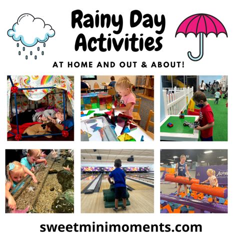 Rainy Day Activities (At Home and Out & About!) – Sweet Mini Moments