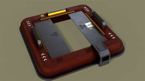 3D Sci-Fi Floor Access Door - TurboSquid 2001762