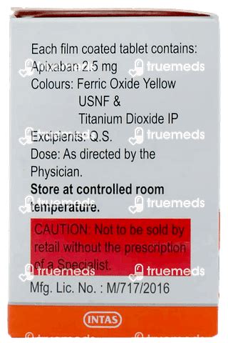 Abaxis 25 Mg Tablet 30 - Uses, Side Effects, Dosage, Price | Truemeds