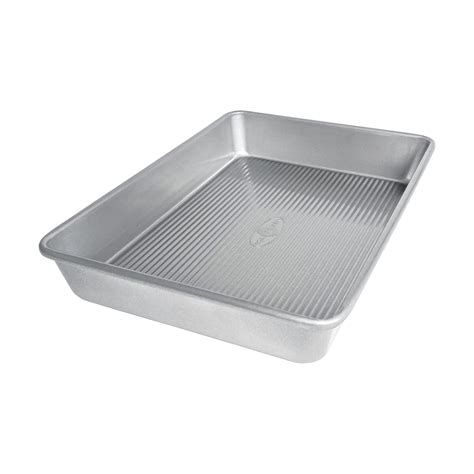 Seamless Rectangle Cake Pan, 9x13, Nonstick - USA Pan