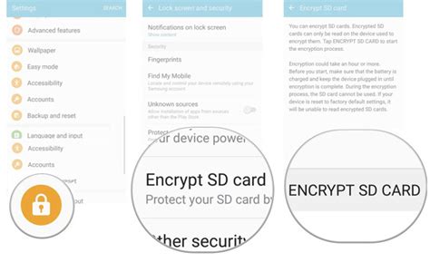 Image result for Android Encrypt SD Card