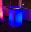 Image result for Pedestal Cocktail Table Small