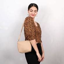 Buy Mammon Women's PU Leather Handbag Combo (set of 4) (Beige) at Amazon.in