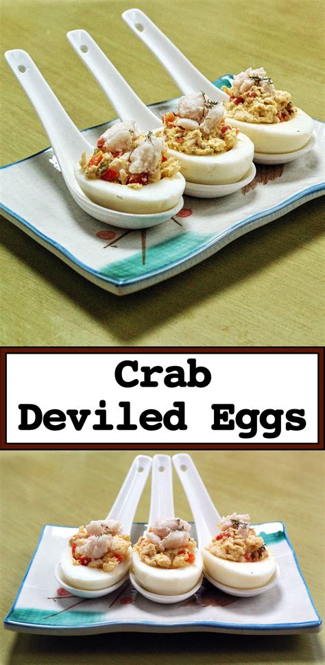 Deviled Eggs With Crab | Devilled eggs recipe best, Easy delicious ...