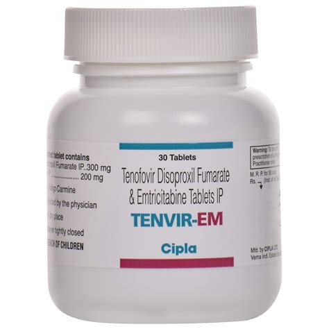Tenvir-EM - Bottle of 30 Tablets : Amazon.in: Health & Personal Care