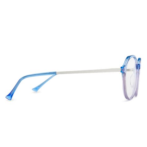 Buy Alaya : Blue Purple Transparent Gunmetal Blue Transparent Full Rim ...