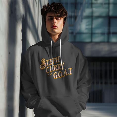 Steph Curry is My G.O.A.T. Fleece Hoodie Unisex Midweight Hoodie for ...