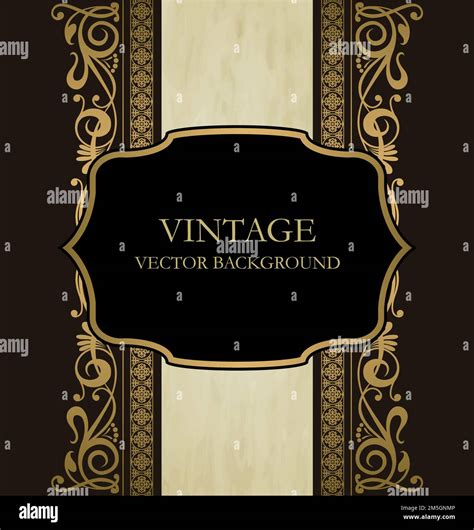 Vintage frame vector background Stock Vector Image & Art - Alamy