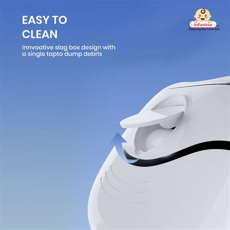 Infantso TRIMSY Electric Baby Nail Trimmer – Safe Nail Cutter for Newb