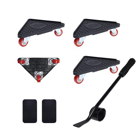 Upgrade Heavy Duty Furniture Lifter with Triangle Moving Sliders Mover ...