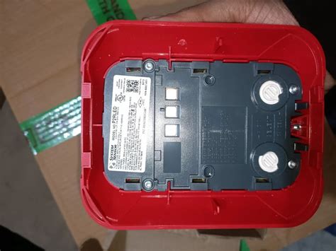 Fire Alarm Hooter - Hooter With Flasher System Sensor P2RLED Trader ...