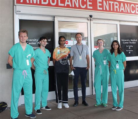 Students get firsthand research experience in UNMH Emergency Department ...