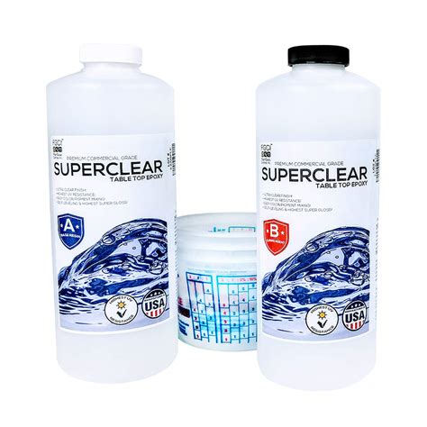 FGCI Super Clear Coat Epoxy Resin Kit, 2 Quart Kit, Ultra India | Ubuy