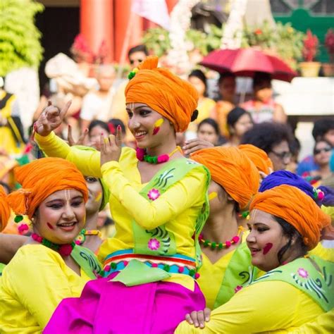 Hues of Holi blend with Dol and Basanto Utsav in Bengal