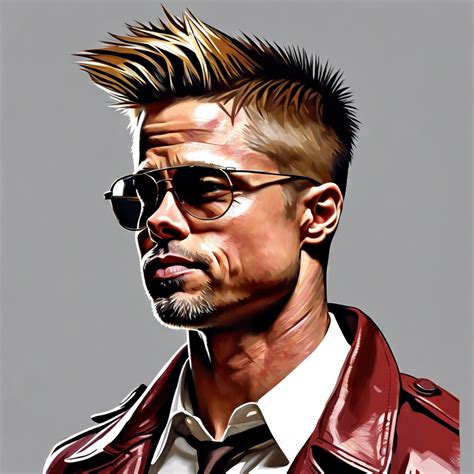 15 Cool Brad Pitt Fight Club Haircut Ideas – Burst of Style