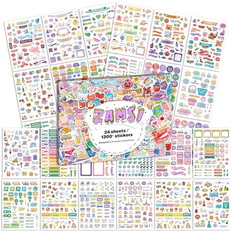 Monthly Weekly Daily Planner Stickers Aesthetic Planner Stickers - 240 ...