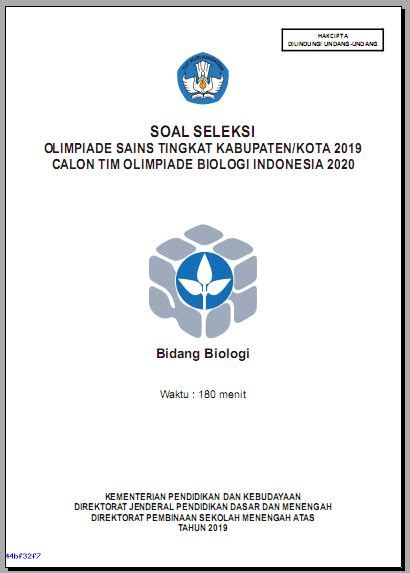 Contoh Soal OSN: Persiapanmu Menuju Kemenangan