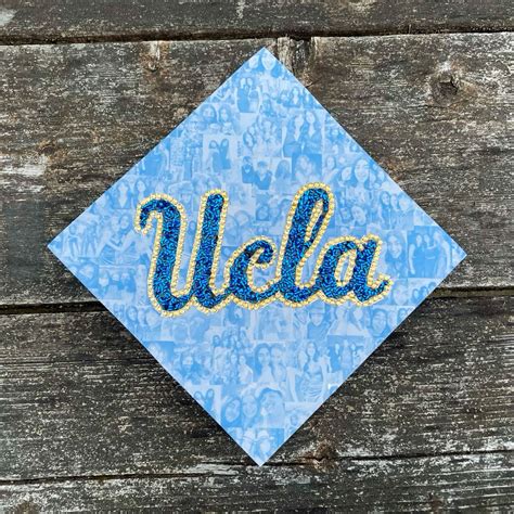 ucla grad cap in 2025 | Grad cap decorated, Grad cap, Diy graduation hat decorations