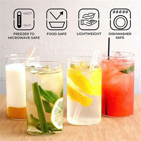 BOROSIL (Pack of 6) VISION Glass Set Water/Juice Glass Price in India ...