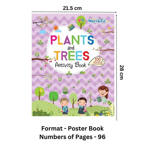 Plants and Trees - Activity Book - Paperback — pegasusforkids