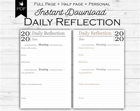 Daily Reflection Journal 的图像结果