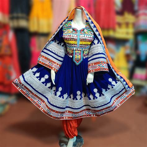 Traditional Afghan Dress for Women - Traditional Afghan Dress With Full ...