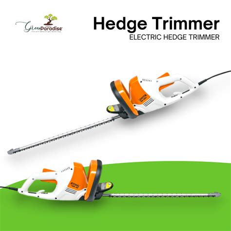 Green Paradise® Premium Electric Hedge Trimmer – Lightweight, Powerful ...