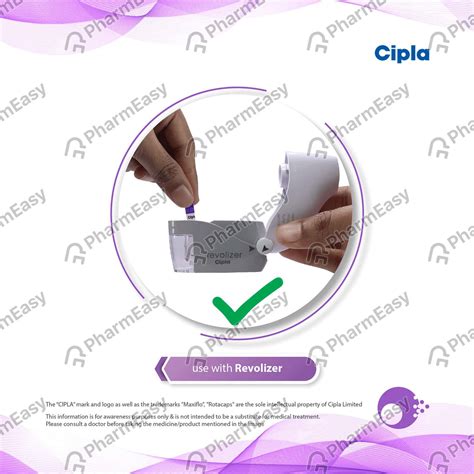 Maxiflo 100mcg Bottle Of 30 Rotacaps: Uses, Side Effects, Price ...