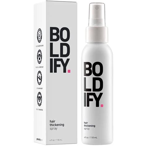 Buy BOLDIFY Hair Thickening Spray | Stylist Recommended Volumizing Hair ...