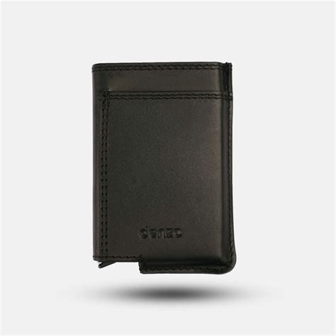 Buy Pop-Up Leather & Metal Card Holder | Durable & Stylish | Denzo ...