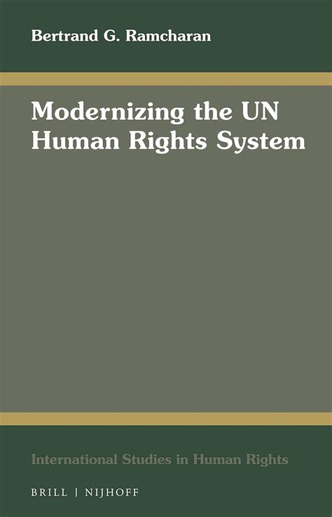 Buy Modernizing the UN Human Rights System: 127 (International Studies ...