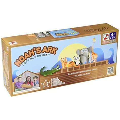 Buy Noahs Ark Toy, Balancing Game Religious Stacking Educational Board ...