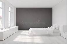 parete grigia da letto da letto con una parete grigia illustrazione parete grigia da letto da letto con una parete grigia illustrazione