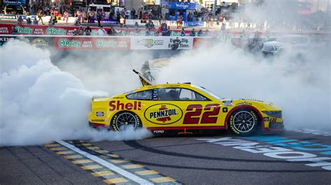 Joey Logano wins the 2024 NASCAR Cup Series championship at Phoenix