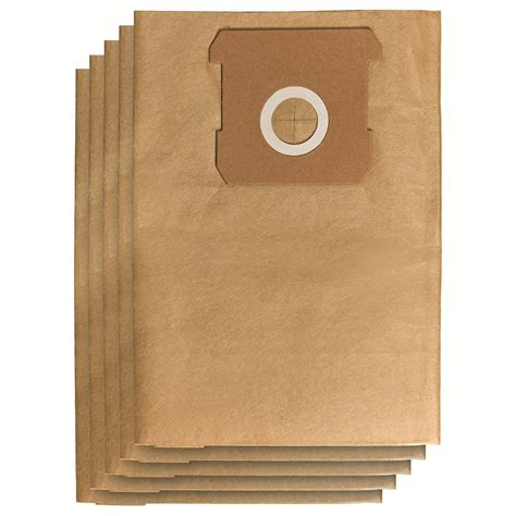 Einhell TE-VC Replacement 2.7 Gallon Collection/Disposable Dust Bag, 5 ...
