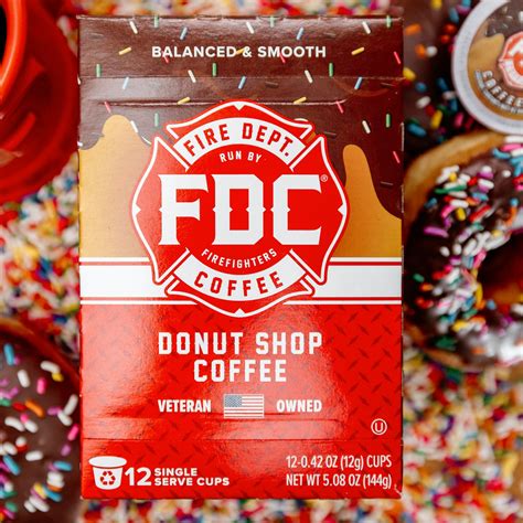 Donut Shop Coffee - Sweet Smooth Roasts - Fire Department Coffee