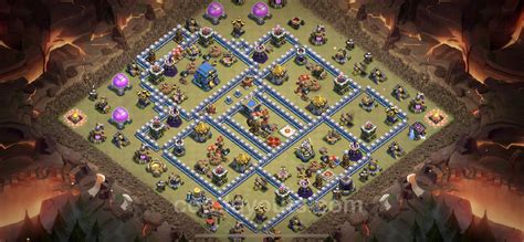 Best Anti 2 Stars War Base TH12 with Link, Anti Everything - Town Hall ...