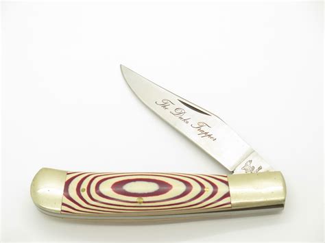 Vintage 1980s Frost Cutlery Seizo Imai Seki Japan Micarta 4.12" Folding ...
