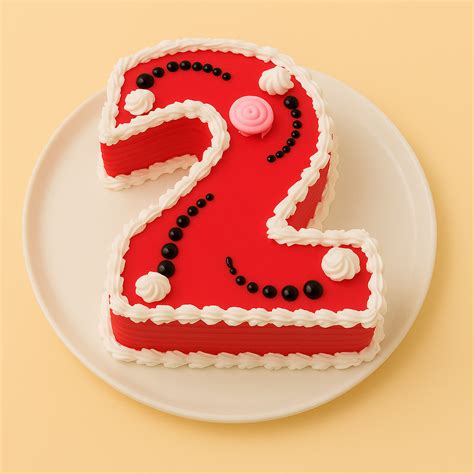 Number Shape Birthday Cake – Brown Bear Bakers