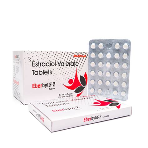 Eberbyte 2 - Estradiol Valerate Tablets - Dr. Kumars Pharmaceuticals
