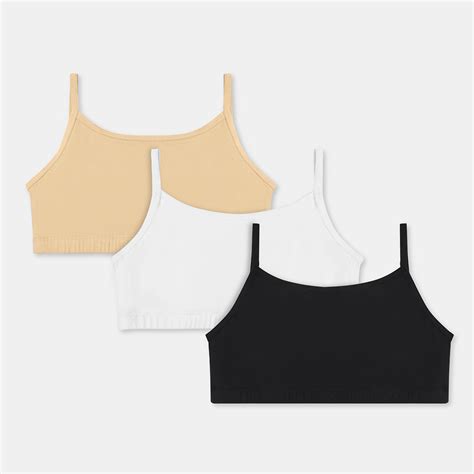 'Ria' - Girl’s Trainer Bra | Premium Cotton | Non Padded | Double Laye ...