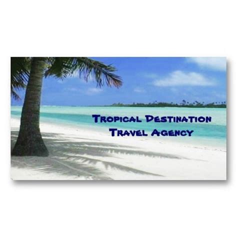 Travel Agent Business Cards 的图像结果