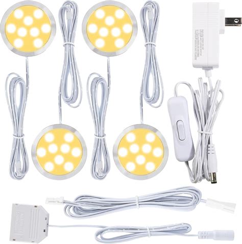 Meigour LED Puck Light Fixtures for Display Shelf, Home India | Ubuy