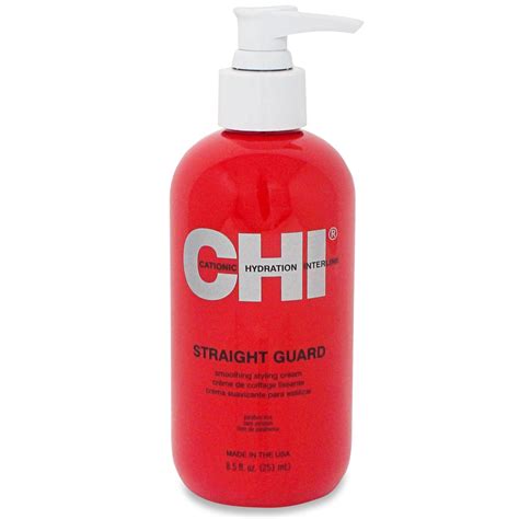 CHI Straight Guard Smoothing Styling Cream 8.5 oz - Heat Protectant ...