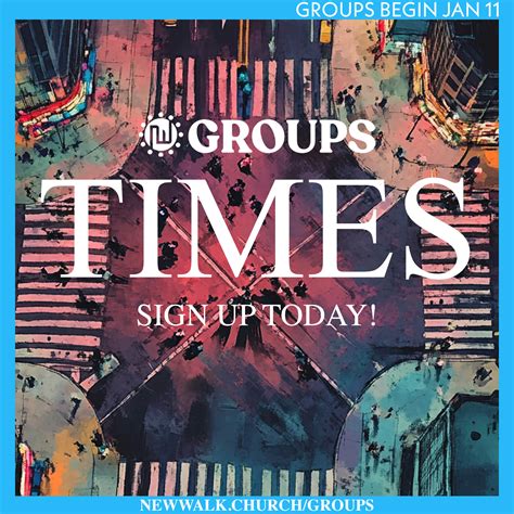Groups - New Walk Church