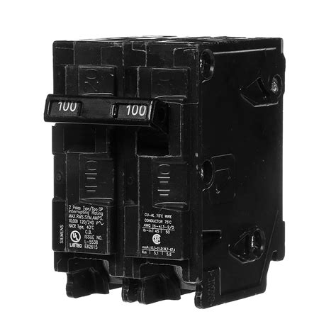 Siemens Q2100 – 100A Amp Double Pole Circuit Breaker – Type QP ...