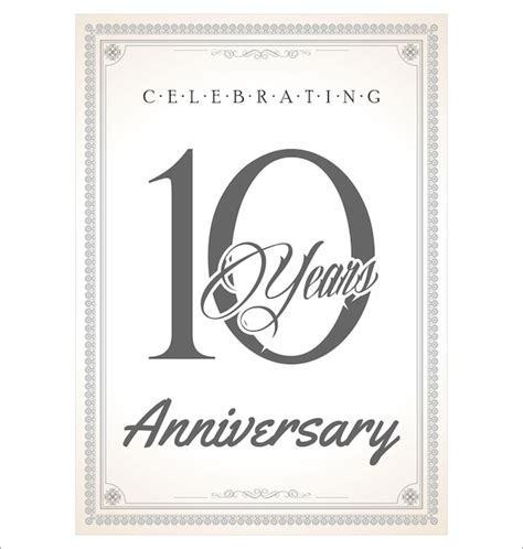 Anniversary retro vintage design | Premium Vector
